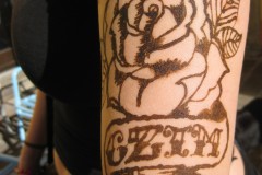 Rosentattoo-malen