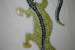 Mosaik-in-Gips